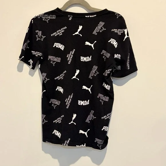 T-shirt PUMA SIZE L(14-16) KIDS Youth All Over Print AOP - Picture 2 of 6